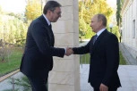 VUČIĆ ČESTITAO ROĐENDAN VLADIMIRU PUTINU: Poželeo mu sve najbolje i pozvao ga da dođe u Srbiju