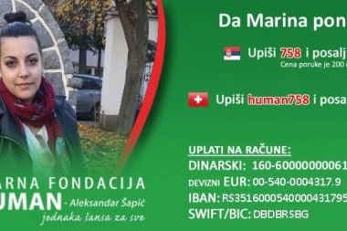 Cvećarka koju je sa 4 hica pokušao da ubije bivši, danas vodi najtežu bitku! Marini možeš da pomogneš, zato URADI TO!