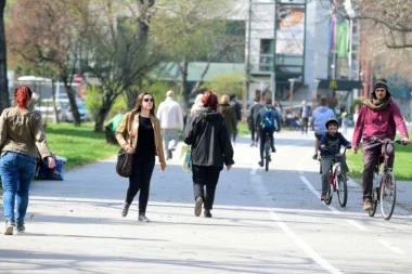 K'o pušteni s' lanca: Prvi vikend sa ublaženim merama evropljani proveli na suncu