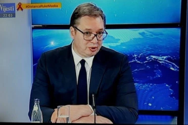 VUČIĆ NA CRNOGORSKOJ TV: Nisam američka ambasadorka da od mene čujete ko treba da bude u vladi!