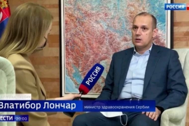 ZLATIBOR LONČAR ZA RUSKE VESTI TV: Srbija se sama borila za vakcine, nismo čekali na milostinju!