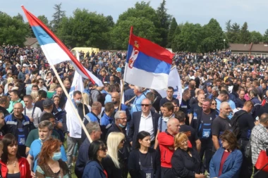 DA SRBIJA NE OSTANE U MRAKU! Radnici “Kolubare” ustali protiv Ministarstva energetike (FOTO)