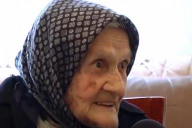 PREMINULA BAKA MILKA CVETKOVIĆ (106)! Bila je najstari navijač Novaka Đokovića, nijedan meč nije propustila