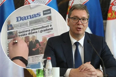 (VIDEO) ŠOLAKOV TABLOID BLATI VUČIĆA NA 8 STRANA: Šta je u takvom novinarstvu nezavisno i slobodno?!