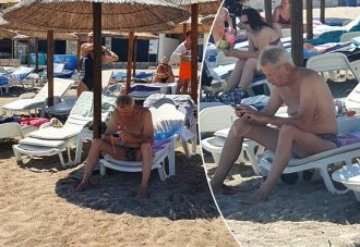 (VIDEO) Glumca napao insekt na plaži: Brstina čačka uši, sve predrasude ruši!