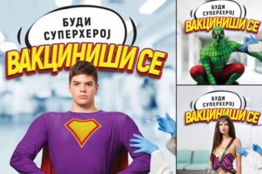 BUDI SUPERHEROJ - VAKCINIŠI SE! Grad Beograd pokrenuo kampanju - vakcinacija je herojski čin!