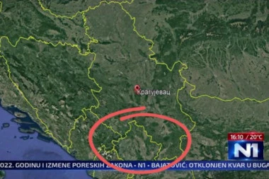 SKANDAL: Otcepili Kosovo od Srbije u programu uživo na N1