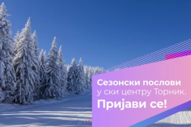 SKI CENTAR TORNIK RASPISAO KONKURS ZA SEZONSKE RADNIKE! Evo koji profili se traže!