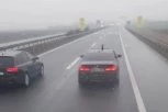 TRAGEDIJA ZA DLAKU IZBEGNUTA! Žena na auto-putu kod Smedereva u punoj brzini naletela na krdo divljih svinja! I DECA BILA U AUTOMOBILU!