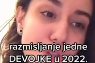 ŠTO SE UDAJETE ZA NESPOSOBNE MUŠKARCE PA MORATE DA IDETE NA POSAO: Javnost zgrožena izjavama srpske tiktokerke!