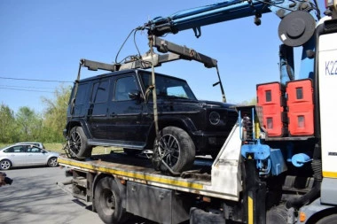 ZAPLENJEN ŠARIĆEV DŽIP! Besna mašina dopremljena u SBPOK! (FOTO, VIDEO)