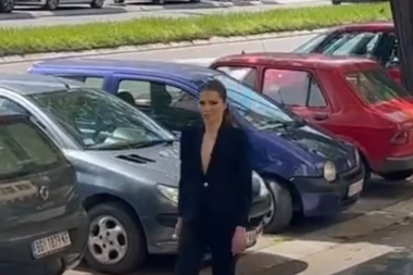 DIJANA HRKALOVIĆ UTRČALA U ZGRADU SUDA! Pogledom sasekla novinare i prošla pored njih! (VIDEO)