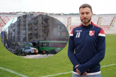 "BEBA mi živela u PODRUMU, a ja ovde jurim za loptom": Potresna ISPOVEST UKRAJINCA, napadača niškog Radničkog! (VIDEO)