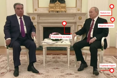 PUTIN BOLUJE OD "HEMO MOZGA", BRITANCI TVRDE DA IMAJU DOKAZ! Šokantne tvrdnje podigle buru, ZAŠTO ŠEF KREMLJA NERVOZNO CUPKA NOGAMA?! (VIDEO)