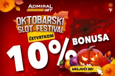 ČETVRTKOM SPECIJALAN BONUS – DO 10.000 RSD U ADMIRALBET-U