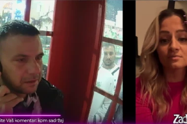 SLOMIO SE! Mikica dobio poziv sa ženom i decom pa se RASPLAKAO kada ih je ugledao, uplašio se da je Dušica našla DRUGOG! (VIDEO)