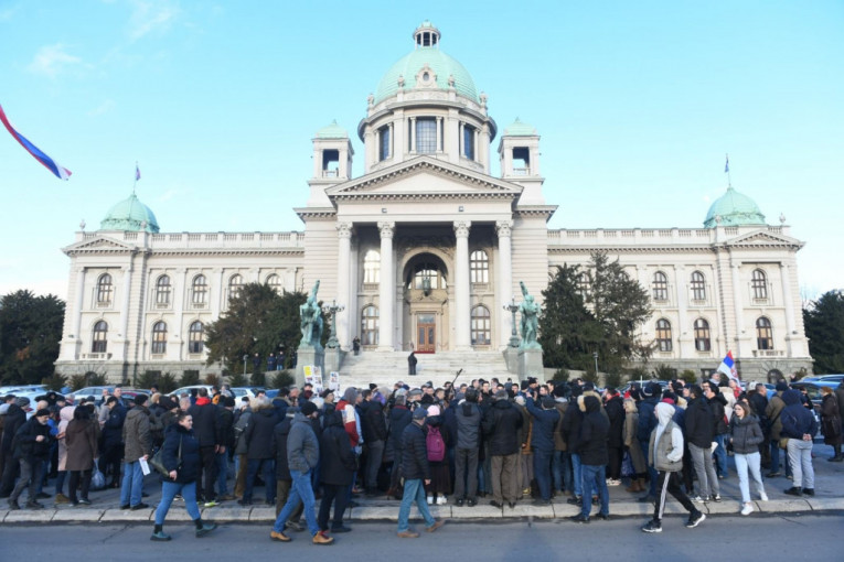 Završen protest dela opozicije