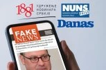 LICEMERJE: Zašto UNS i NUNS ćute na bruku Danasa?