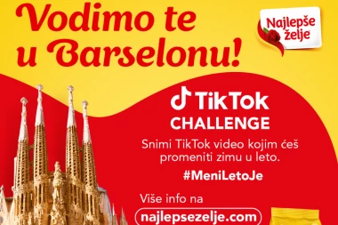 Najlepše želje te vode u Barselonu jer #meniletoje