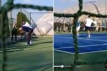 ŠOU NA DORĆOLU: Nole igrao TRTE posle treninga! (VIDEO)