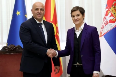 ODNOSI SRBIJE I SEVERNE MAKEDONIJE SVE BOLJI: Premijerka Brnabić nakon susreta sa Dimitrom Kovačevskim