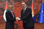 VUČIĆ NAKON SASTANKA SA MINISTROM UAE: Ponosan sam na prijateljstvo, partnerstvo i zajedničku viziju (FOTO)