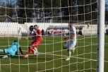 VELIKI DERBI REŠEN U SAMO PET MINUTA: Pančevci savladali lidera sa Novog Beograda i odškrinuli vrata srpske fudbalske elite! (FOTO GALERIJA, VIDEO)