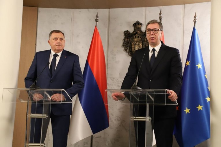 VUČIĆ I DODIK SE SASTALI: Nećemo u rat koji ćemo unapred da izgubimo i nećemo da dozvolimo POGROM!