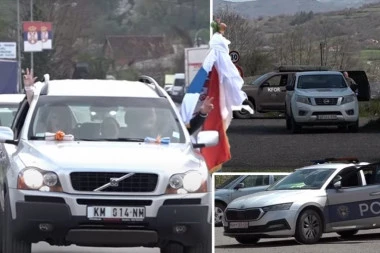 SVADBENA POVORKA SRBA PREKINULA TIŠINU U LEPOSAVIĆU! Kontejneri za glasanje prazni: Izbori nisu ni tema današnjeg dana! (VIDEO)