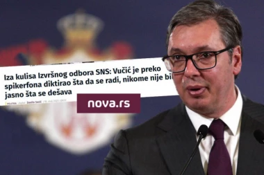 LAŽOVI LAŽLJIVI! Vučić bio na sednici Izvršnog odbora SNS, došlo još 350 ljudi!