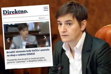 KAKVI LAŽOVI! TAJKUNSKI MEDIJI MONTIRALI LAŽNI SNIMAK ANI BRNABIĆ: Pokušali da ga okrenu u svoju korist, ali ovo je ISTINA (VIDEO)