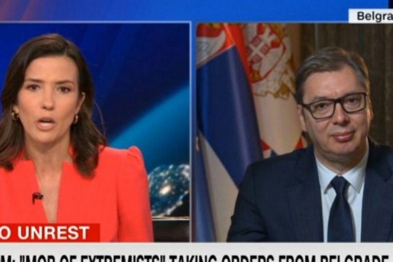 PREDSEDNIK SRBIJE UŽIVO GOVORIO NA CNN-U! Srbija želi mir, ne treba nam eskalacija! Od početka godine upucano je 6 srpskih civila, od toga dvoje dece