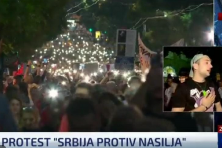 N1 ISTINA POGODILA U SRCE, I DEMONSTRANTI PROVALILI ŠOLAKOVE MEDIJE! "Ne želim da pričam za vašu TV", pokušali sve da sakriju (VIDEO)