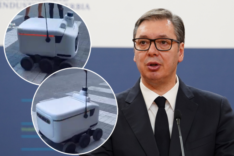 ŠTA ĆEMO SAD? Hejteri se smejali Vučićevom "imaginarijumu", a sada roboti jezde Beogradom na vodi! (VIDEO)