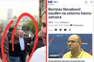 NA PROZAPADNOM "PROTESTU PROTIV NASILJA" I OSUĐENI NASILNIK!