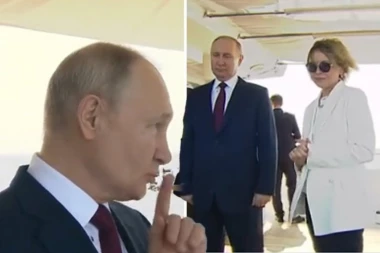 PUTIN NA JAHTI ZAVEO MIR U SEKUNDI, POKAZAO JOJ PRST DA JE UĆUTKA: Ovo nije smelo da joj se desi, evo KAKO je reagovala! (VIDEO)