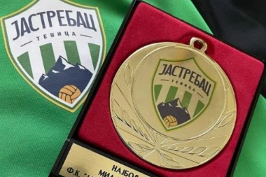 NAGRADA JE STIGLA U PRAVE RUKE: Prvi "Medaljon Jastrepca" pripada njemu! (FOTO GALERIJA)