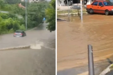 POTOPLJENA POLOVINA BEOGRADA, OSTATAK SUV! Sručilo se jako NEVREME na ove delove grada (FOTO)