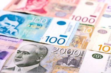 Srednji kurs dinara za evro sutra 117,19