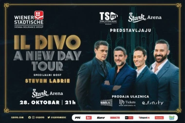 Spektakularni koncert slavnog benda Il Divo u Beogradu!