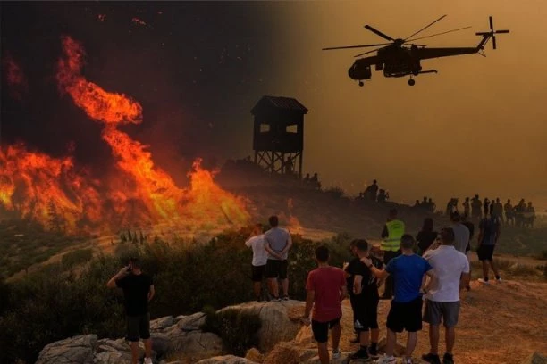UPUĆENO DRAMATIČNO UPOZORENJE GRČKIH VLASTI! Budite na OPREZU, izbili stravični požari na omiljenim letovalištima srpskih turista!