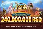 PRIKLJUČITE SE POHODU NA 2.000.000 EVRA MESEČNO: Pogledajte šta nas očekuje u narednih 12 meseci nove verzije Drops&Wins promocije!