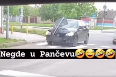 OVO SE VIĐA JEDNOM U ŽIVOTU Pančevka izazvala udes, pa uradila nešto nezamislivo: "Policajci se krstili obema rukama"