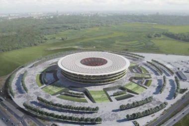 EVO KAKO ĆE IZGLEDATI NACIONALNI STADION U SURČINU! Ima 52.000 mesta za sedenje, biće jedan od najlepših u Evropi (FOTO)