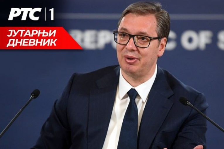 PREDSEDNIK VUČIĆ SUTRA GOST JUTARNJEG DNEVNIKA: U fokusu aktuelne teme