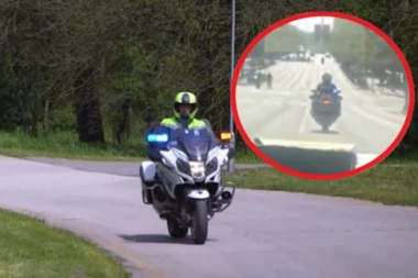 HEROJSKI POTEZ POLICAJCA RAZNEŽIO SRBIJU! I pored blokiranih gradskih ulica, SPASIO devojčicu! (VIDEO)