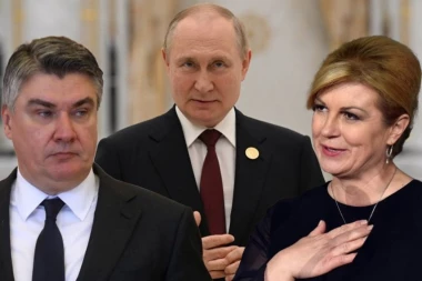 STAJALA SI S PUTINOM U MOKROJ MAJICI Milanović OVAKO prokomentarisao Kolindinu priču: "Bila si s njim MNOGO BLISKA, a sad SE PEREŠ!"