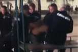 POTUKLI SE SA POLICIJOM U CENTRU KRUŠEVCA! Pogledajte snimak tuče, mladić odbio da bude priveden, pa udario službeno lice! (VIDEO)