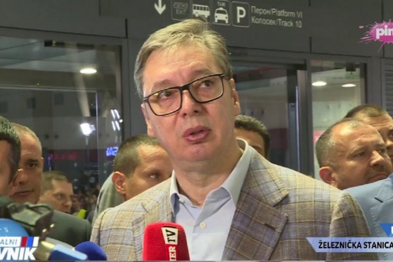 PREDSEDNIK VUČIĆ NA CEREMONIJI OTVARANJA ŽELEZNIČKE STANICE ''PROKOP''! Donosili smo važne odluke koje su Srbiju vukle NAPRED!