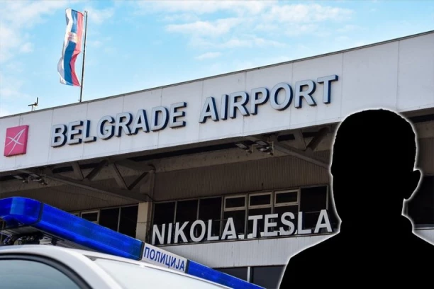 VOZILO "ULETELO" NA PISTU AERODROMA "NIKOLA TESLA"! Drama u Beogradu, vozač BEŽAO DO BOSANSKE GRANICE, pa uhapšen